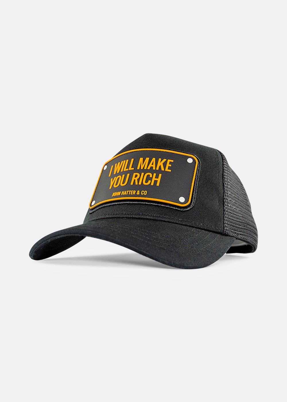 I Will Make You Rich, Black, Onesize, Hattar | Herr - Accessoarer - Kepsar & Hattar | Padelspecialisterna