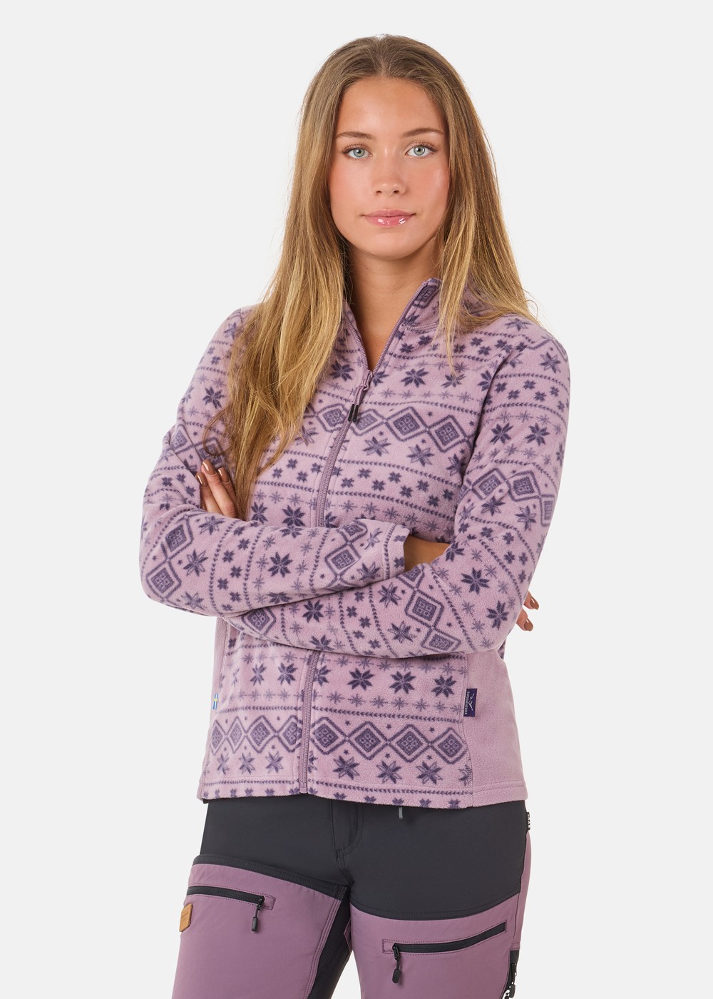 Idre Fleece Iii W, Dk. Mauve/Pale Mauve, 48, Tröjor | Dam - Aktivitet - Outdoorkläder - Tröjor | Padelspecialisterna
