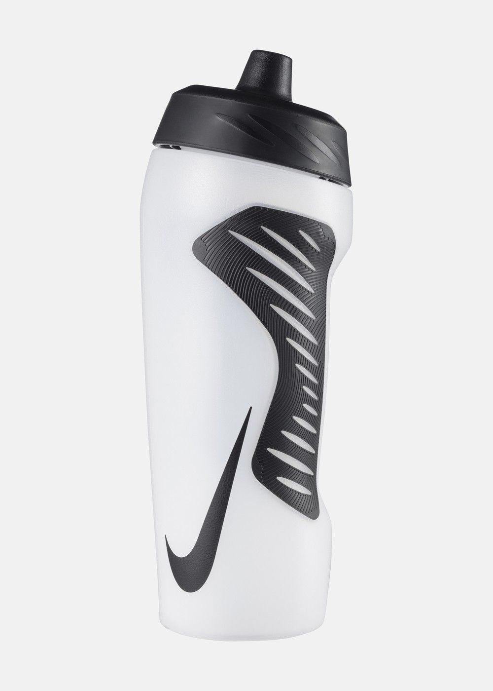 Nike Hyperfuel Bottle 18 Oz, Clear/Black/Black/Black, 0.55, Träningstillbehör | Herr - Aktivitet - Träningskläder - Träningstillbehör | Padelspecialisterna