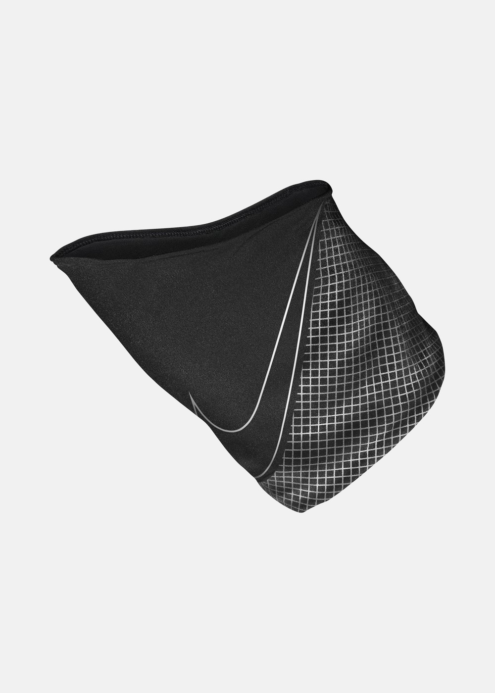 Nike 360 Therma Fit Neck Warme, Black/Black/Silver, L/Xl, Löpartillbehör | Dam - Aktivitet - Löparkläder - Löpartillbehör | Padelspecialisterna