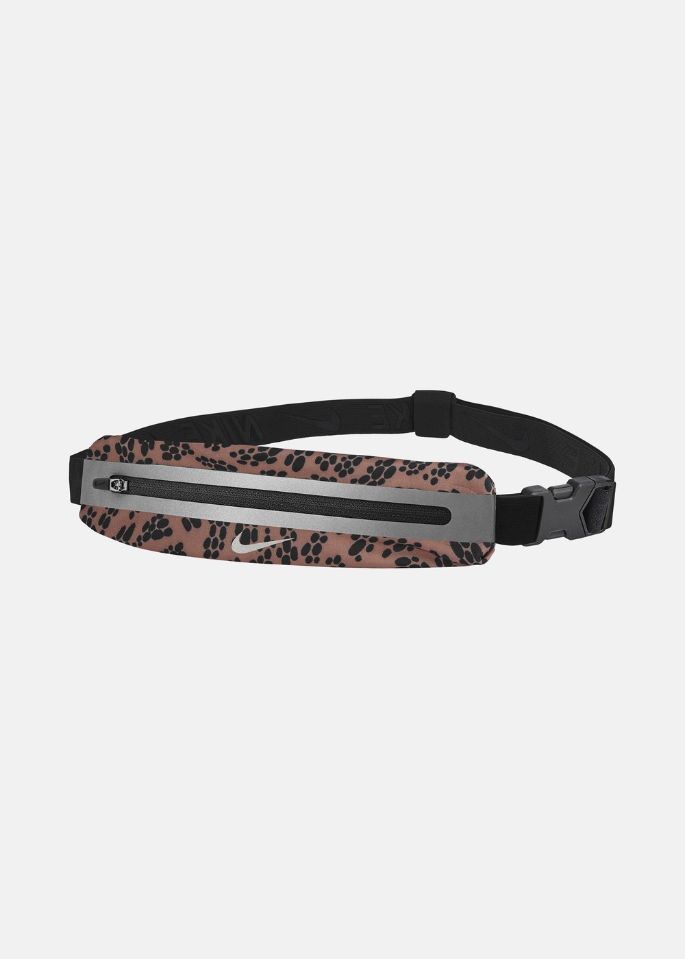 Nike Slim Waist Pack 3.0 Print, Mineral Clay/Black/Silver, Onesize, Dam | Dam | Padelspecialisterna