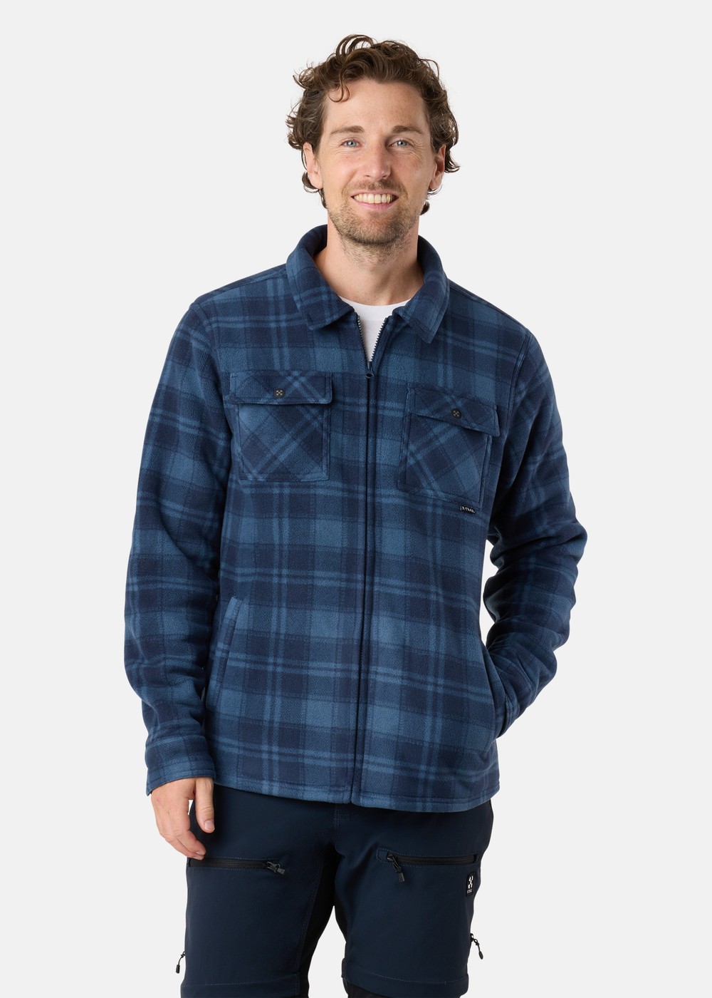 Colorado Warm Overshirt, BLUE CHECK, M, Vårjackor | Herr - Kläder - Jackor - Vårjackor | Padelspecialisterna