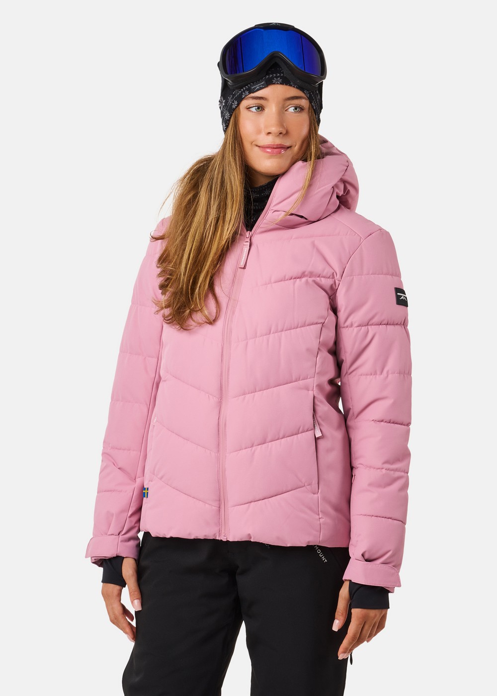 Cervinia Puffer Ski Jacket W, DUSTY ROSE, 46, Skidjackor | Sport & aktivitet - Sporter - Alpin skidåkning - Skidjackor | Padelspecialisterna