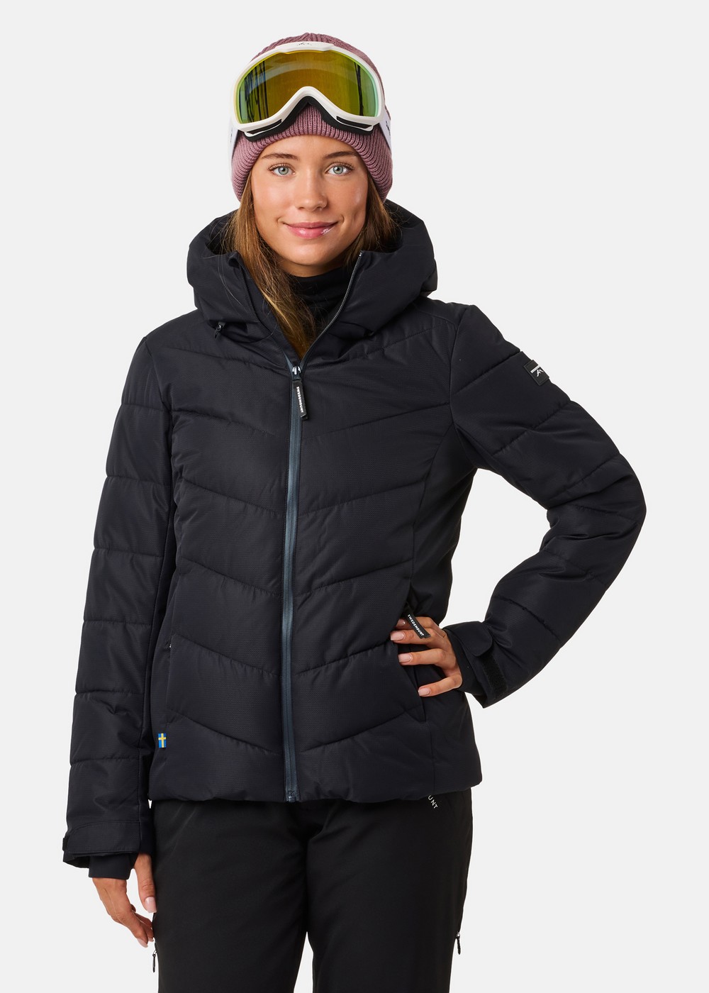 Cervinia Puffer Ski Jacket W, BLACK/BLACK, 42, Skidjackor | Sport & aktivitet - Sporter - Alpin skidåkning - Skidjackor | Padelspecialisterna