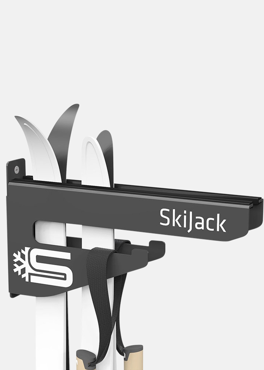 Skijack Skihanger Wall Grey, Antrasit Grå, Onesize,  Tillbehör