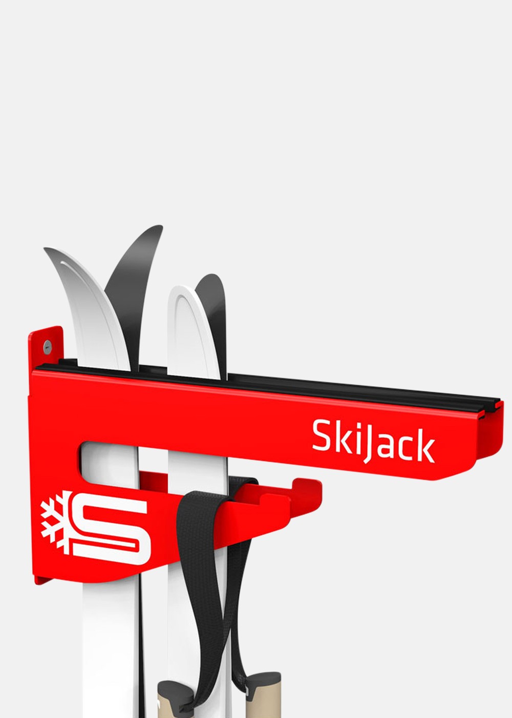 Skijack Skihanger Wall Red, Röd, Onesize,  Tillbehör