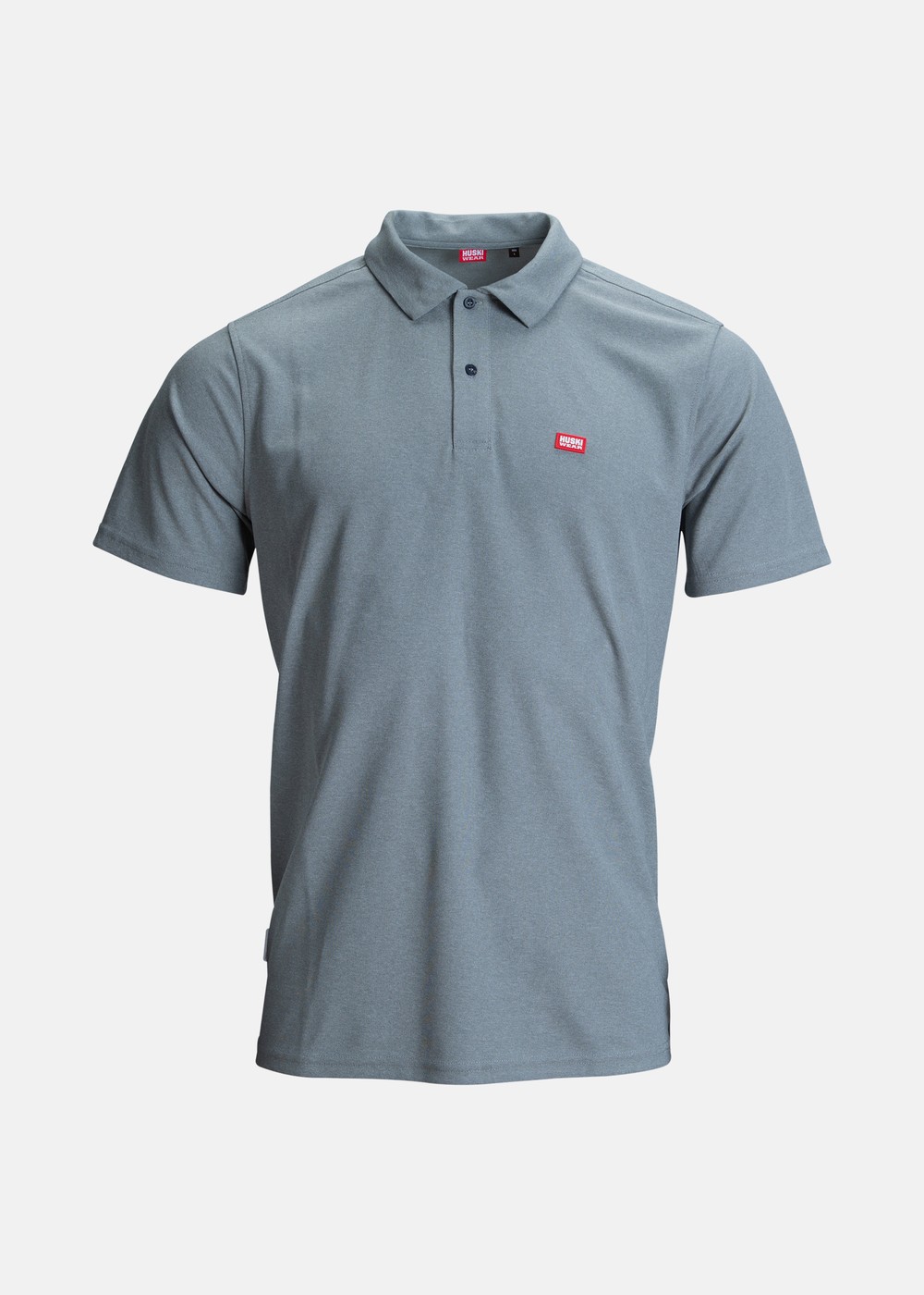 Tech Polo, Grey Melange, M, Piketröjor | Herr - Kläder - Piketröjor | Padelspecialisterna
