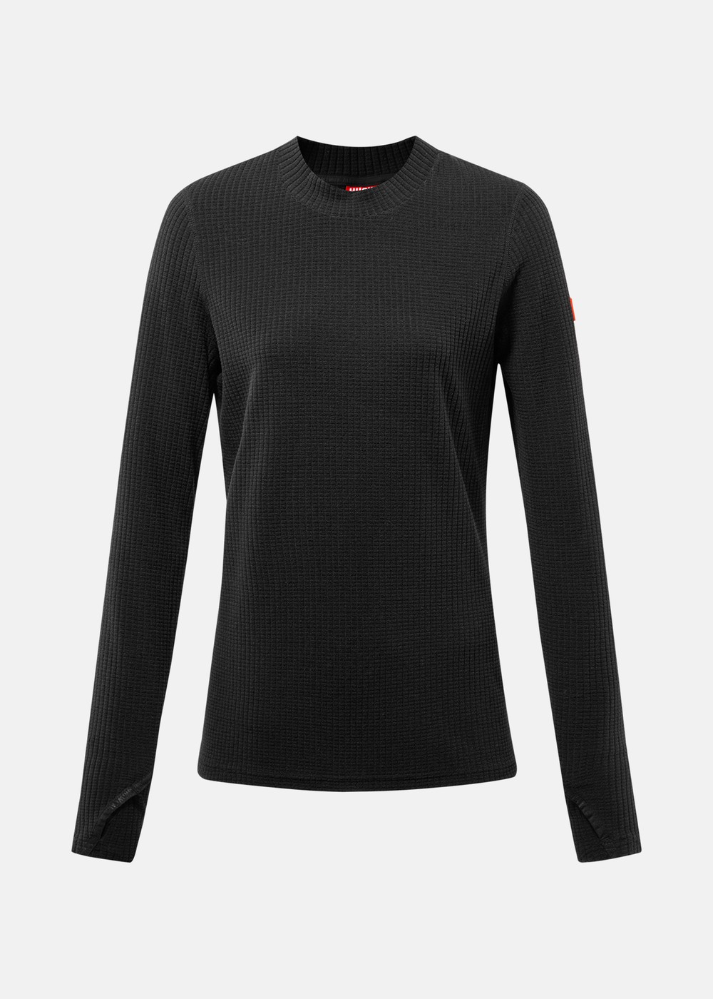 W CUBE TECH LS, BLACK, XS, T-shirts | Dam - Kläder - T-shirts | Padelspecialisterna