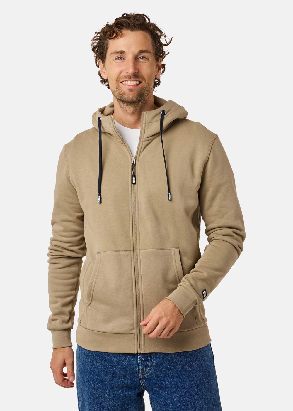 Guard Zip Hood, Khaki, XXL, Hoodies | Herr - Kläder - Tröjor - Hoodies | Padelspecialisterna