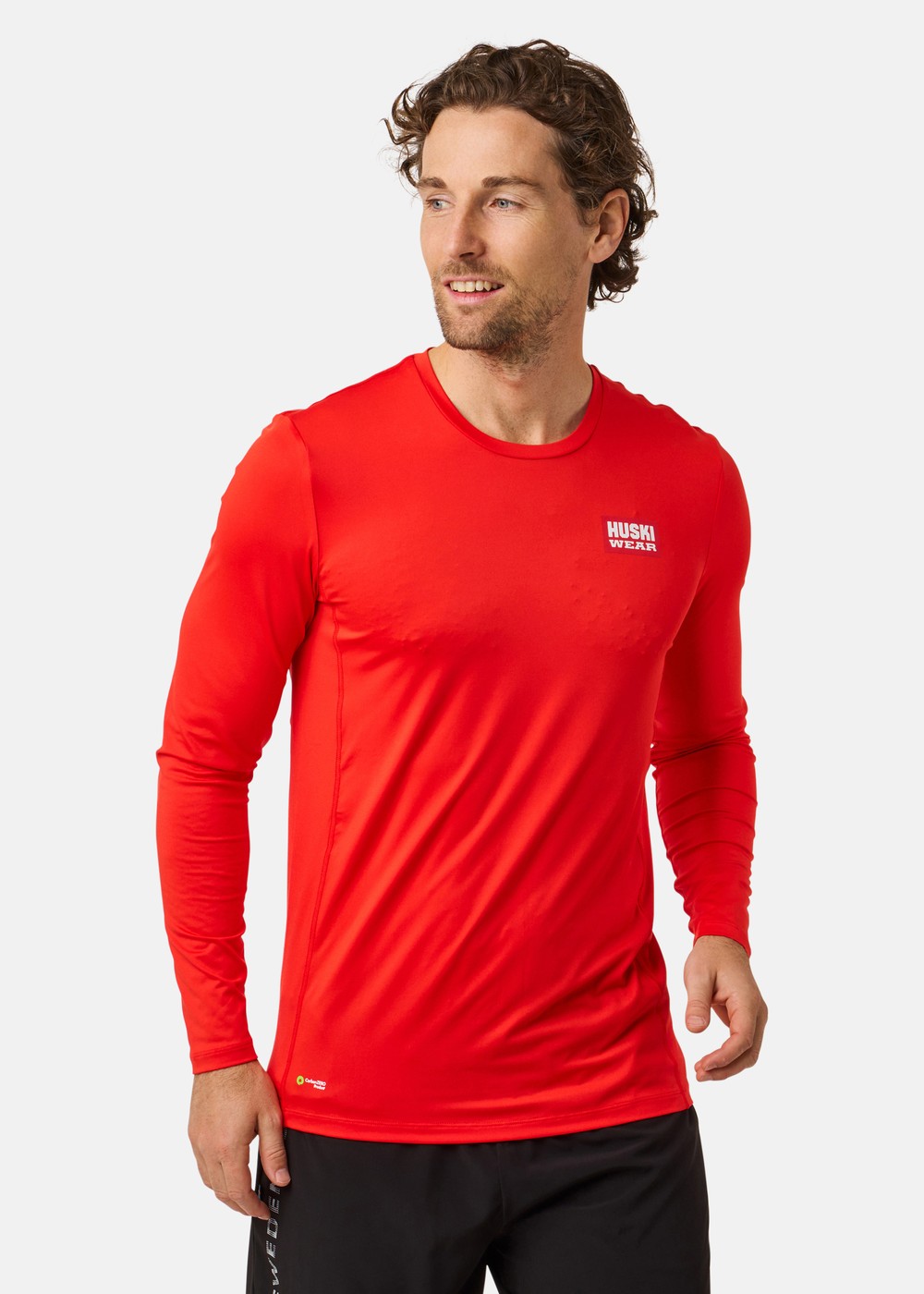 Active Top LS, Huski Red, S, T-shirts | Herr - Kläder - T-shirts | Padelspecialisterna