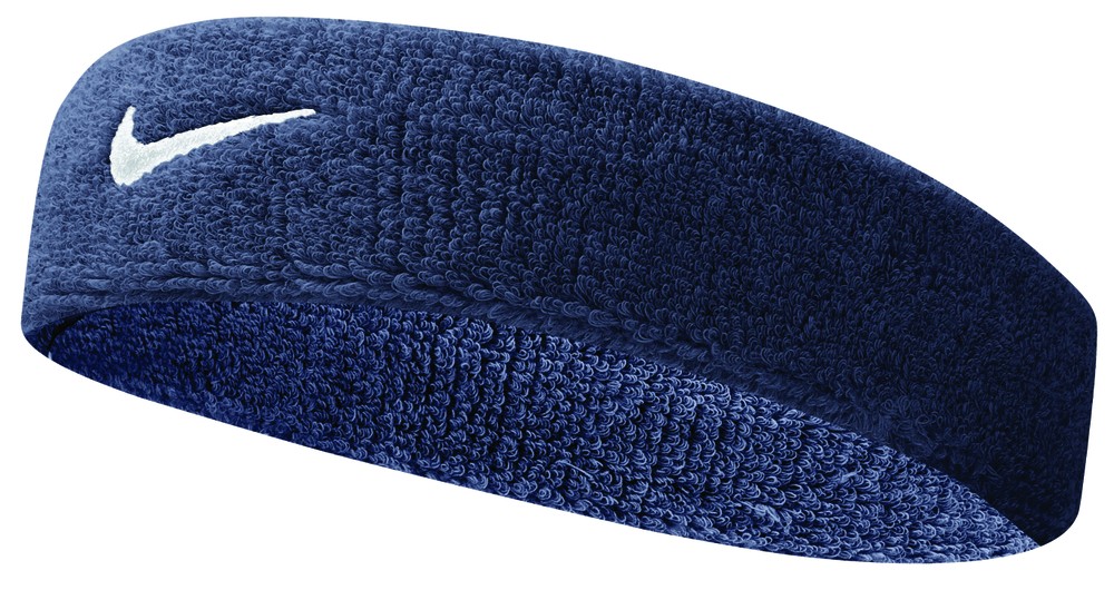 Nike Swoosh Headband, Obsidian/White, Onesize, Kläder Och Skor | Sport & aktivitet - Sporter - Padel - Kläder och skor | Padelspecialisterna