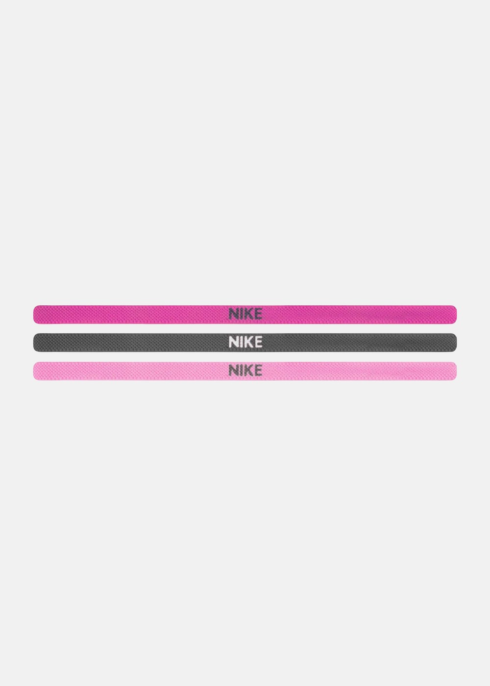 Nike Elastic Hairbands 3 Pk, Spark Pink/Gridiron/Prism Pink, Onesize, Pannband | Herr - Accessoarer - Mössor & Pannband | Padelspecialisterna