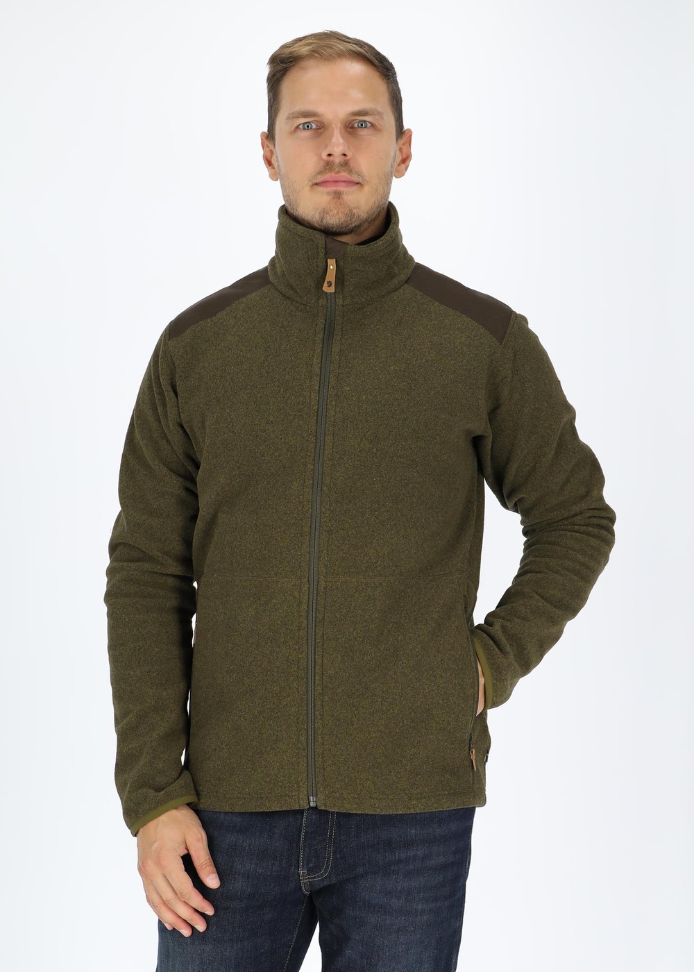 Sten Fleece M, Dark Olive, 2xl, Tröjor | Herr - Aktivitet - Outdoorkläder - Tröjor | Padelspecialisterna
