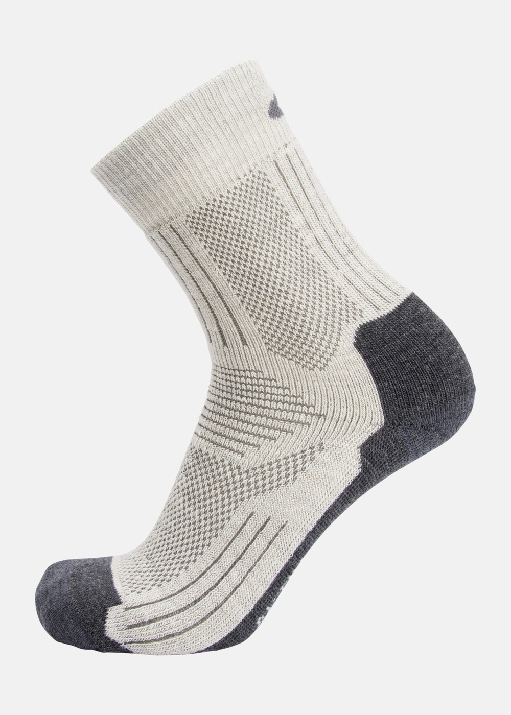 Aktiv, Vanilla/Charcoal Melange, 34-36, Vandringsstrumpor | Herr - Kläder - Strumpor - Vandringsstrumpor | Padelspecialisterna