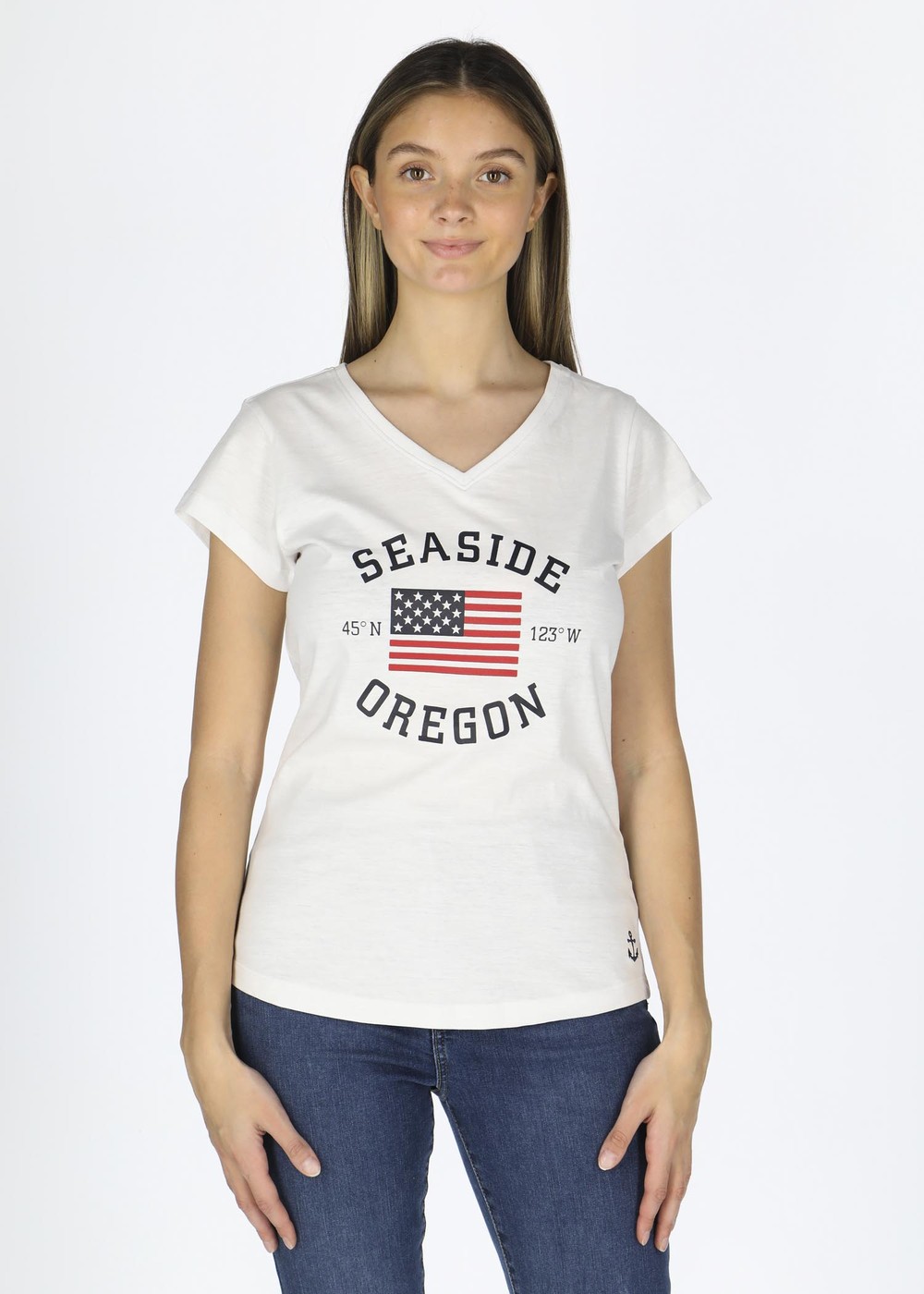 Oregon Tee W, White, 40, Strandkläder | Dam - Kläder - Badkläder - Strandkläder | Padelspecialisterna