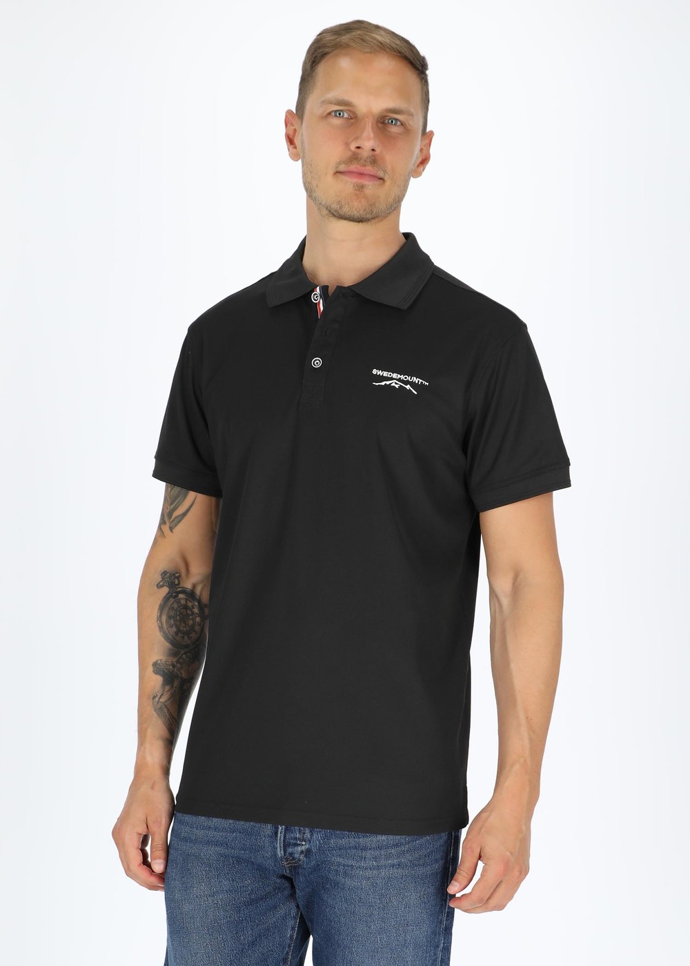 Nordkap Piké, Black, L, Golfpikéer | Sport & aktivitet - Sporter - Golf - Golfpikéer | Padelspecialisterna