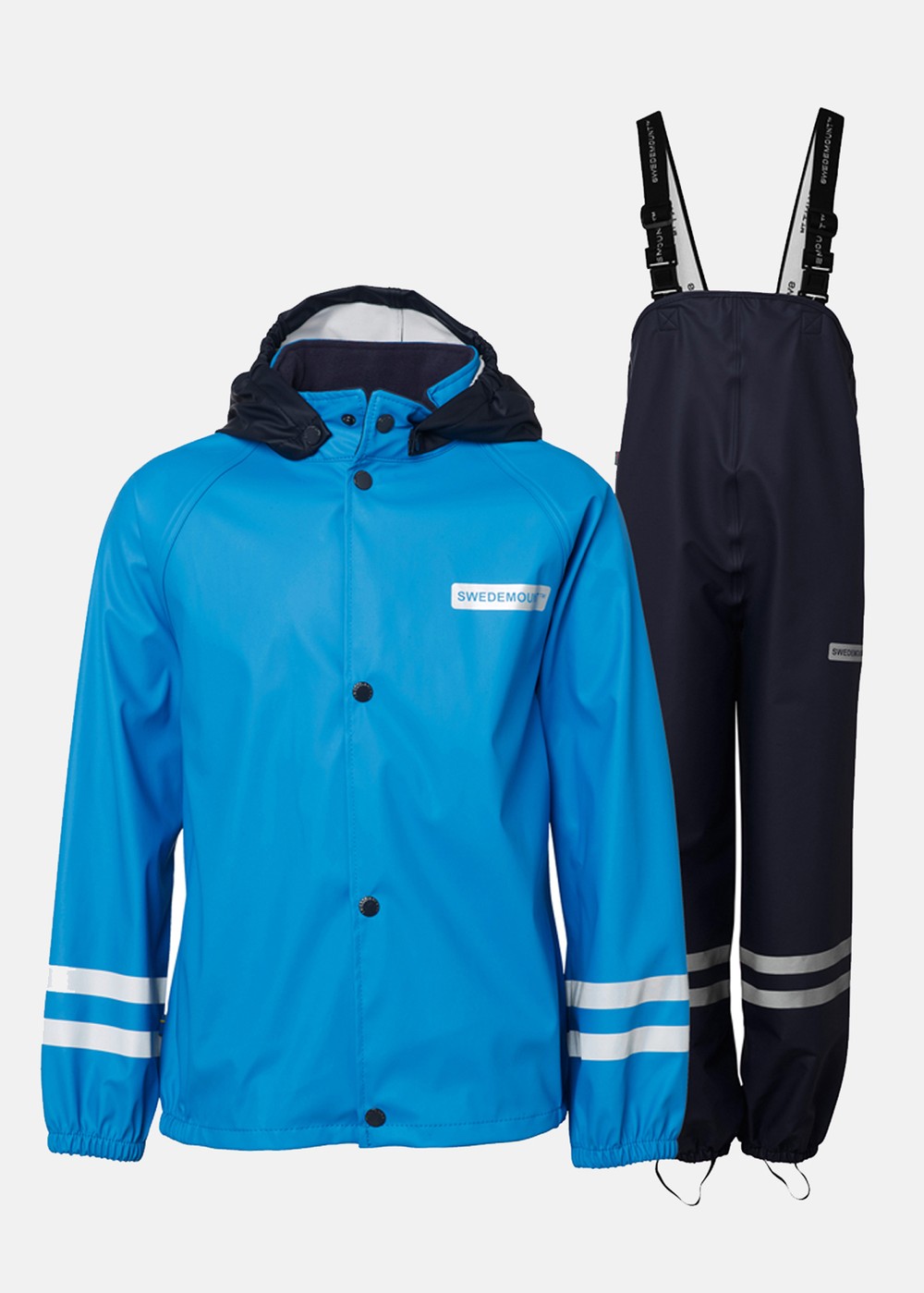 Rusk Rain Set Jr, Sea Blue/Dk Navy, 70,  Byxor