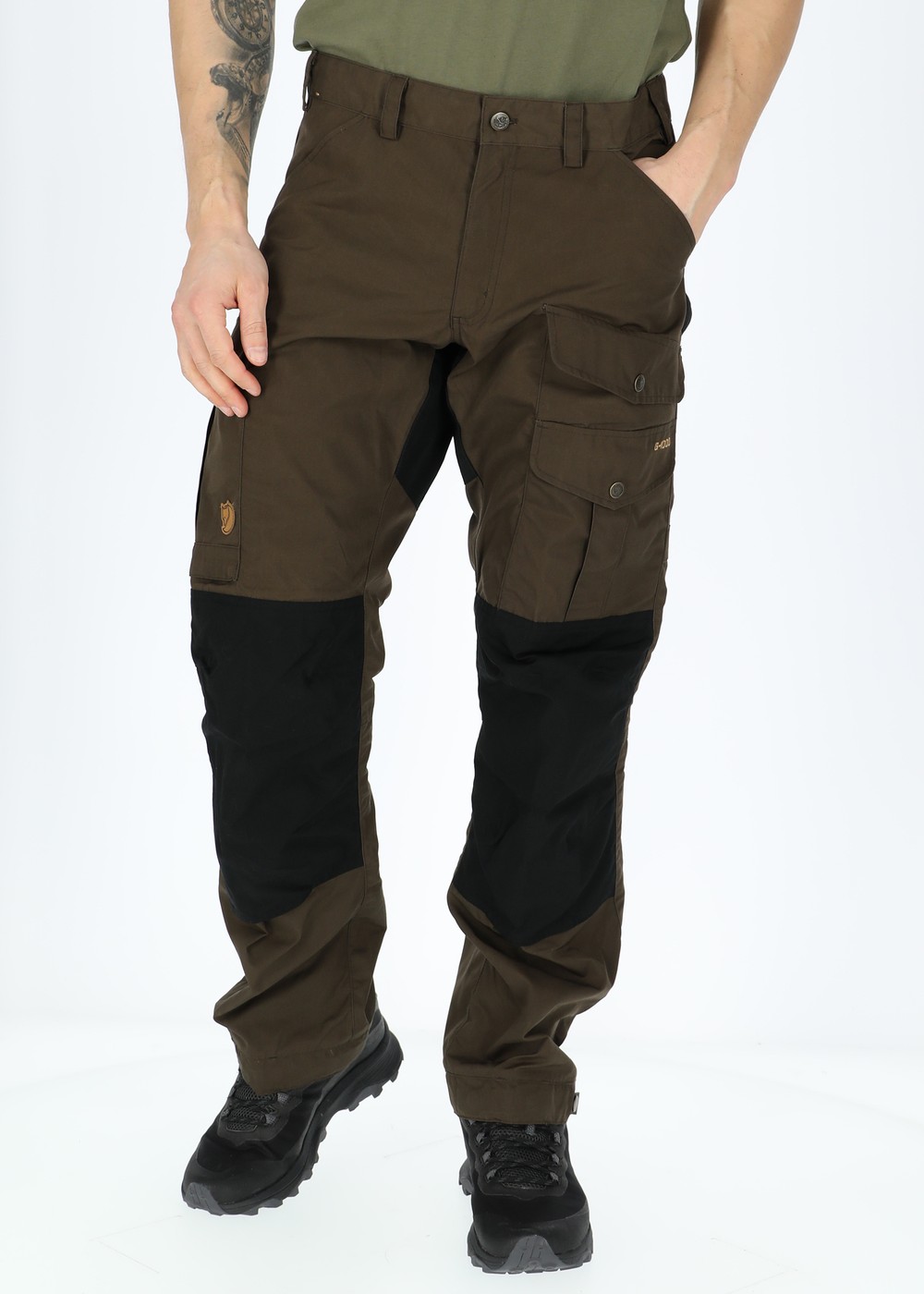 Vidda Pro Trousers M Reg, Dark Olive, 48, Vandringsbyxor | Herr - Kläder - Byxor - Vandringsbyxor | Padelspecialisterna