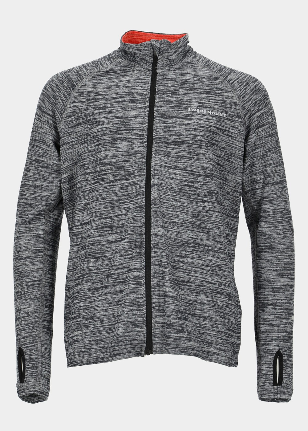 Multi Fullzip Jr, Charcoal Melange/ Black, 170, Hoodies | Junior - Kläder - Tröjor - Hoodies | Padelspecialisterna