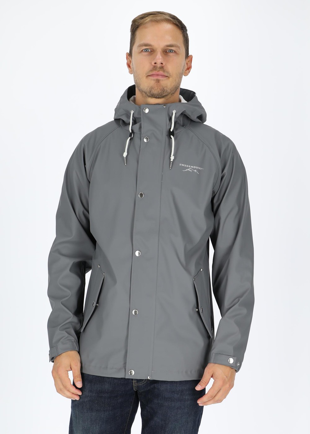 Väderöarna Jacket, Grey, Xs, Regnjackor | Herr - Kläder - Regnkläder - Regnjackor | Padelspecialisterna