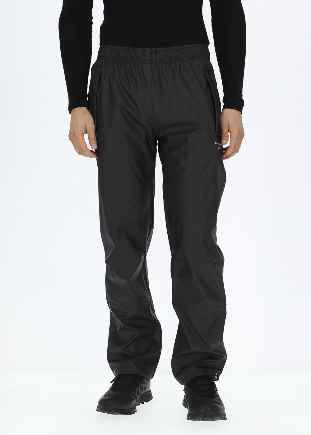 VÀderöarna Pants, Black/Black, 2xl, Regnbyxor | Herr - KlÀder - RegnklÀder - Regnbyxor | Padelspecialisterna