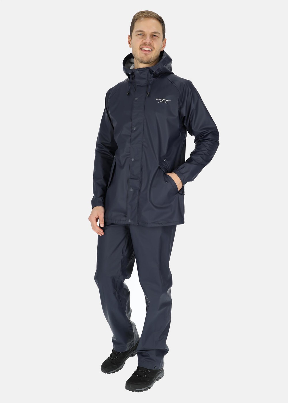 Tjärnö Rain Set, Navy, Xs, Set Regnjackor + Byxor | Herr - Kläder - Regnkläder - Set regnjackor + byxor | Padelspecialisterna