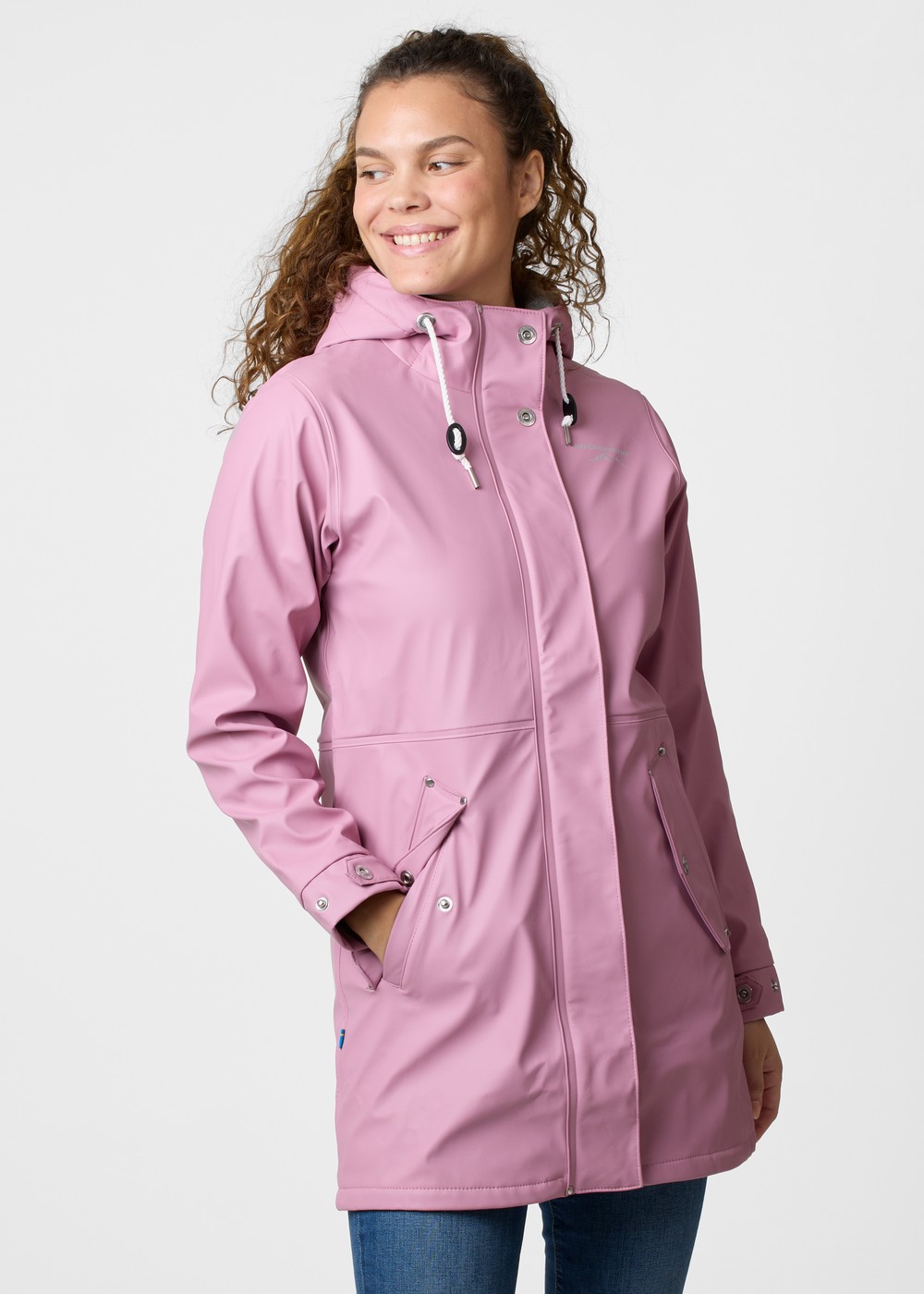 Lammö Coat W, Dusty Rose, 40, Regnjackor | Dam - Kläder - Regnkläder - Regnjackor | Padelspecialisterna
