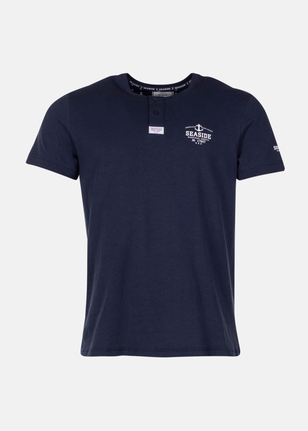 Coos Bay Tee, Dk Navy, S, Strandkläder | Herr - Kläder - Badkläder - Strandkläder | Padelspecialisterna