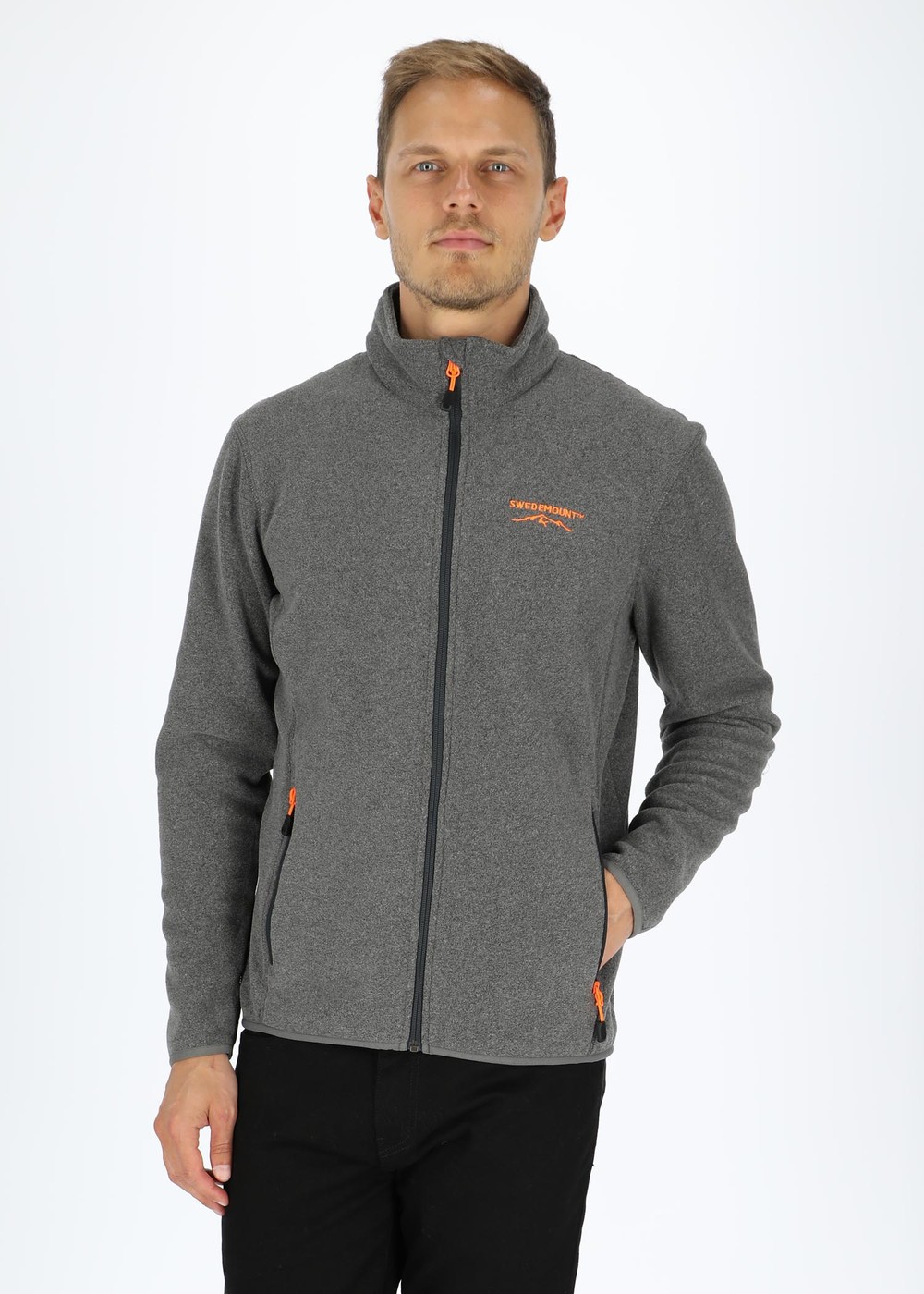 Tromsö Fleece, Charcoal Melange, 4xl, Fleecetröjor | Herr - Kläder - Tröjor - Fleecetröjor | Padelspecialisterna