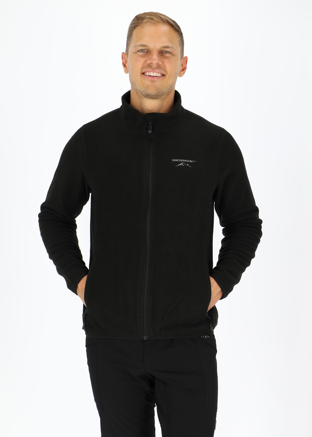 Tromsö Fleece, Black/Charcoal, Xl, Fleecetröjor | Herr - Kläder - Tröjor - Fleecetröjor | Padelspecialisterna