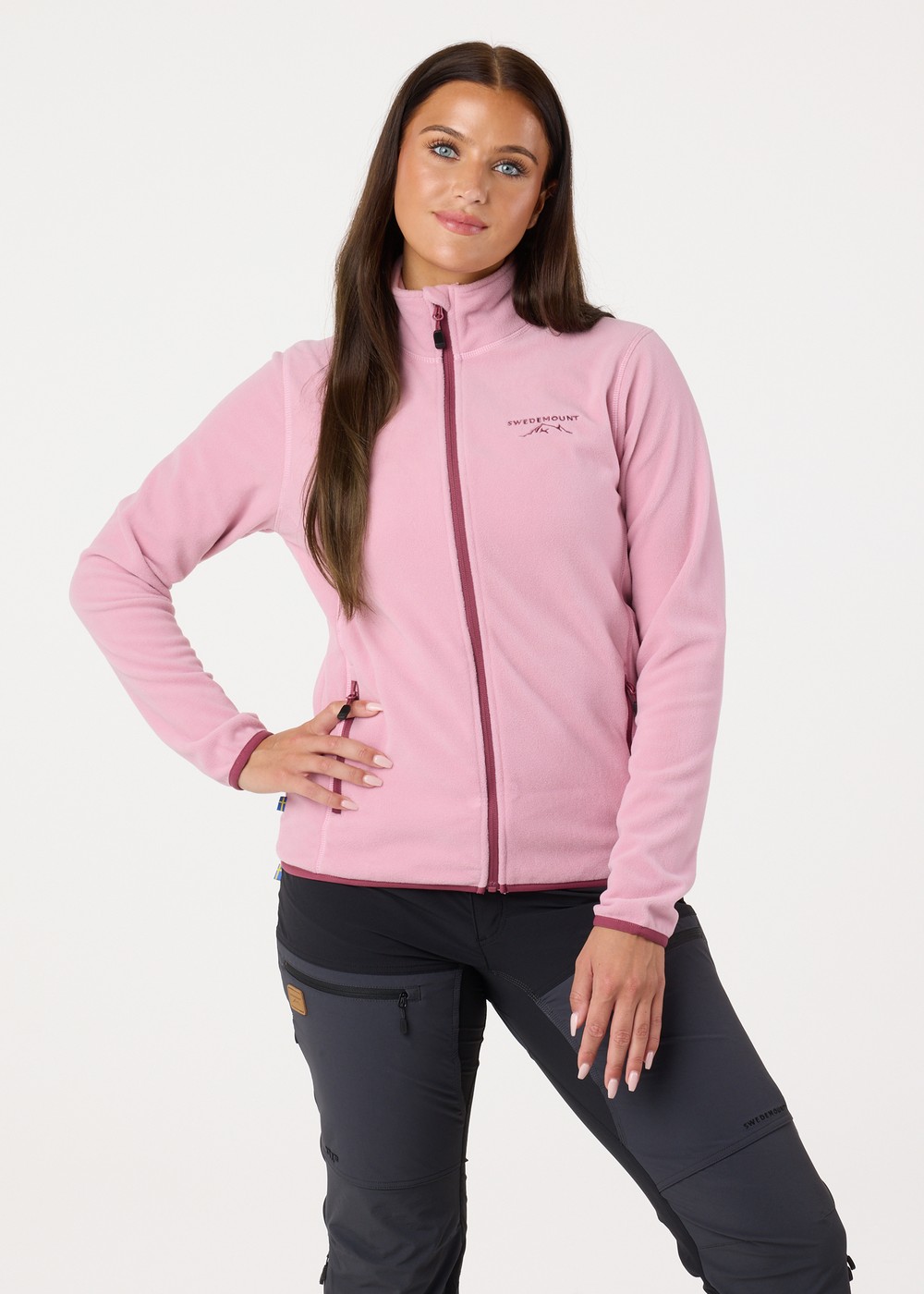 Stryn Fleece W, Dusty Rose/Soft Pink, 34, Fleecetröjor | Dam - Kläder - Tröjor - Fleecetröjor | Padelspecialisterna