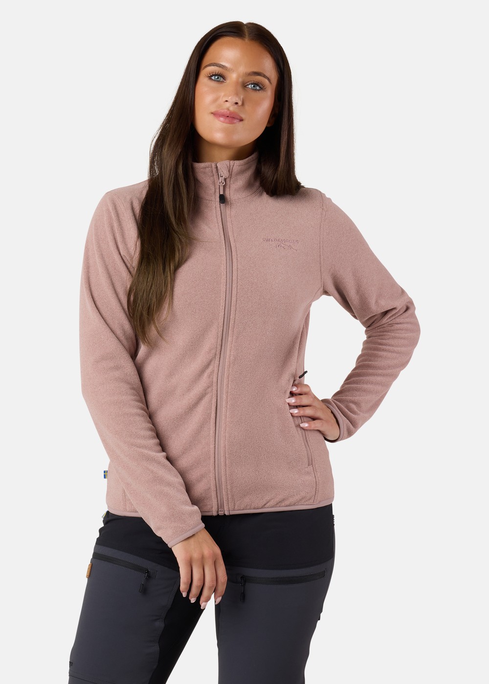 Stryn Fleece W, Hazel Melange/Hazel, 46, Fleecetröjor | Dam - Kläder - Tröjor - Fleecetröjor | Padelspecialisterna