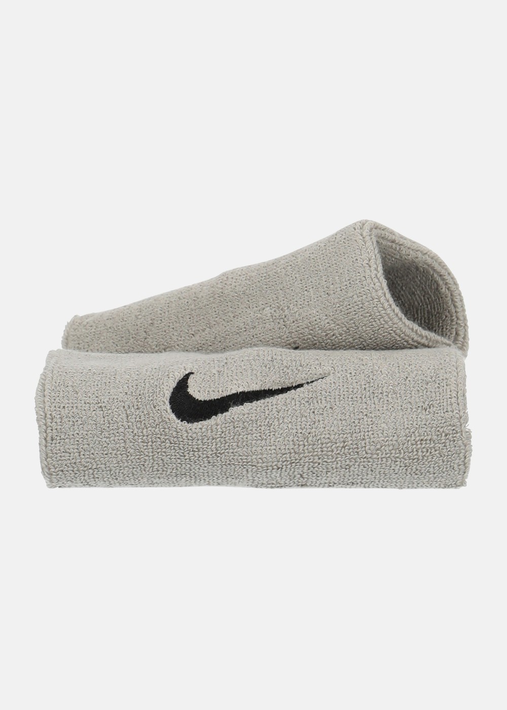 Nike Swoosh Doublewide Wristba, Matte Silver/Black, Onesize, Benskydd Och Tillbehör | Sport & aktivitet - Sporter - Fotboll - Benskydd och tillbehör | Padelspecialisterna
