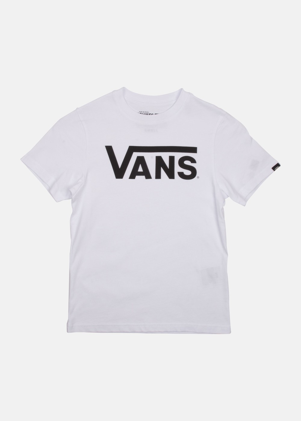 By Vans Classic Boys, White/Black, L, T-Shirts | Junior - Kläder - T-shirts | Padelspecialisterna