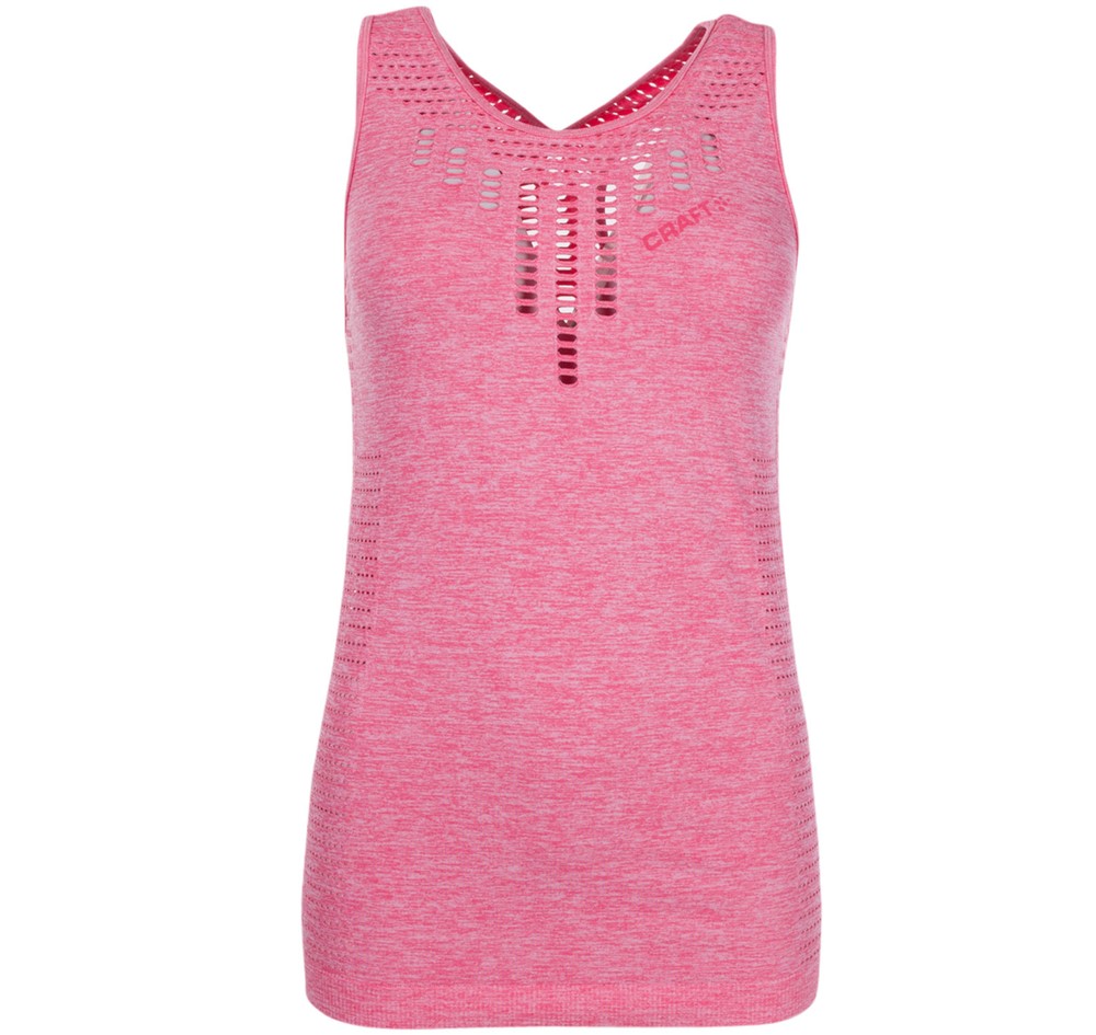 Core Seamless Tank W, Sweet, Xs, Tränings-T-Shirts | Dam - Aktivitet - Träningskläder - Tränings-t-shirts | Padelspecialisterna