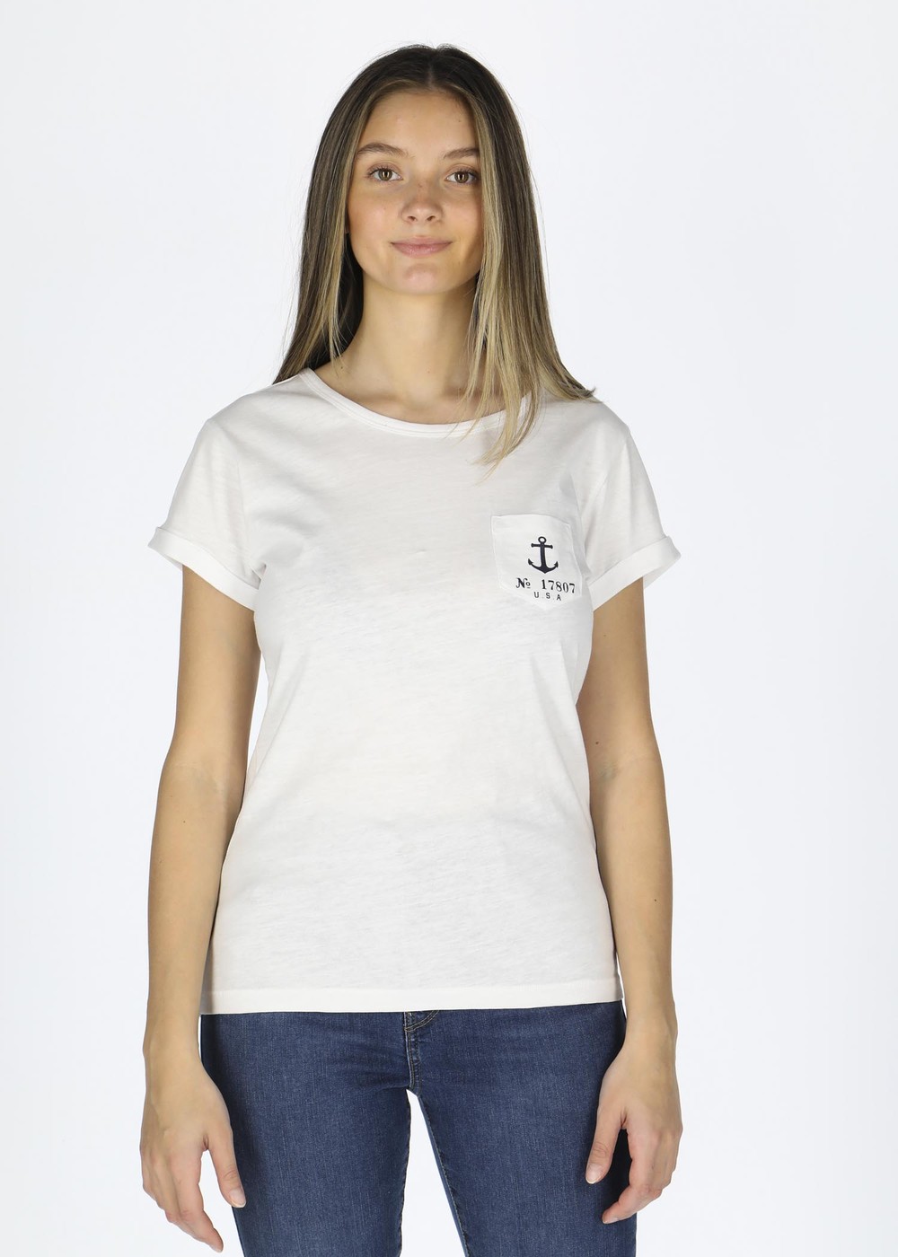 One Star Tee W, White, 40, Strandkläder | Dam - Kläder - Badkläder - Strandkläder | Padelspecialisterna
