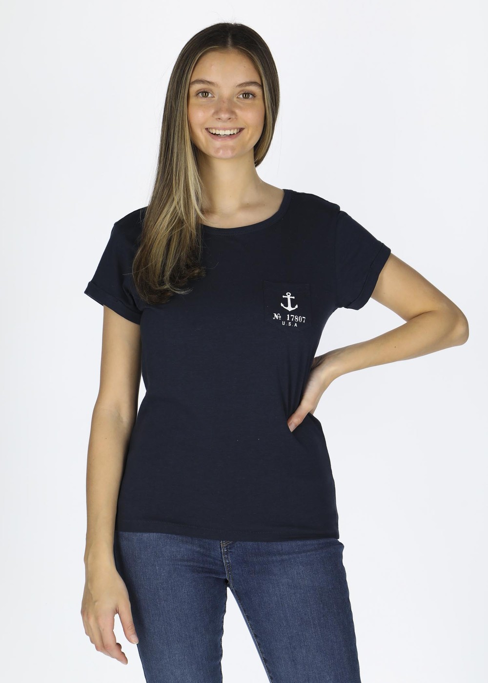 One Star Tee W, Dk Navy, 40, Strandkläder | Dam - Kläder - Badkläder - Strandkläder | Padelspecialisterna