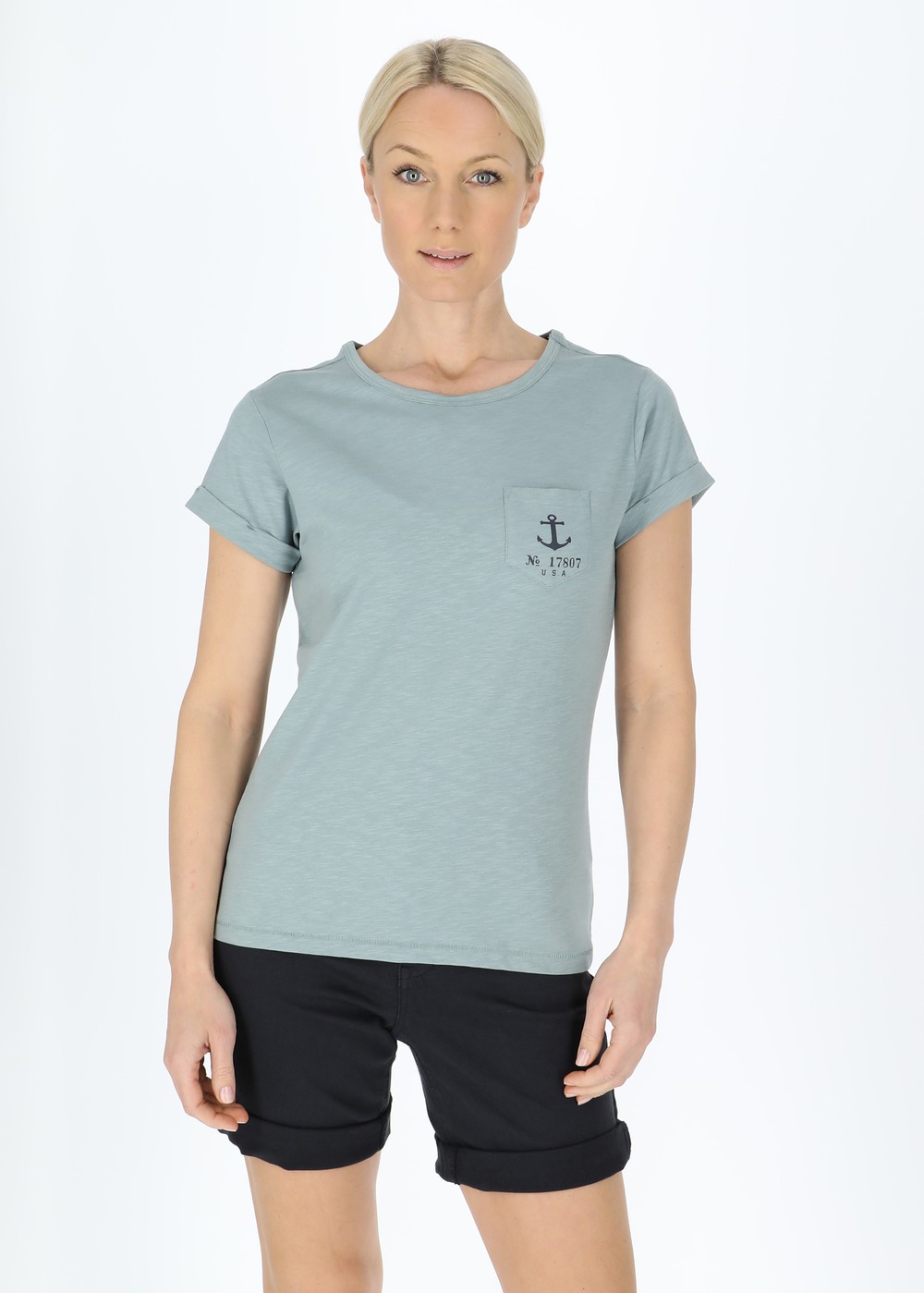 One Star Tee W, Seaweed Green, 46, Strandkläder | Dam - Kläder - Badkläder - Strandkläder | Padelspecialisterna