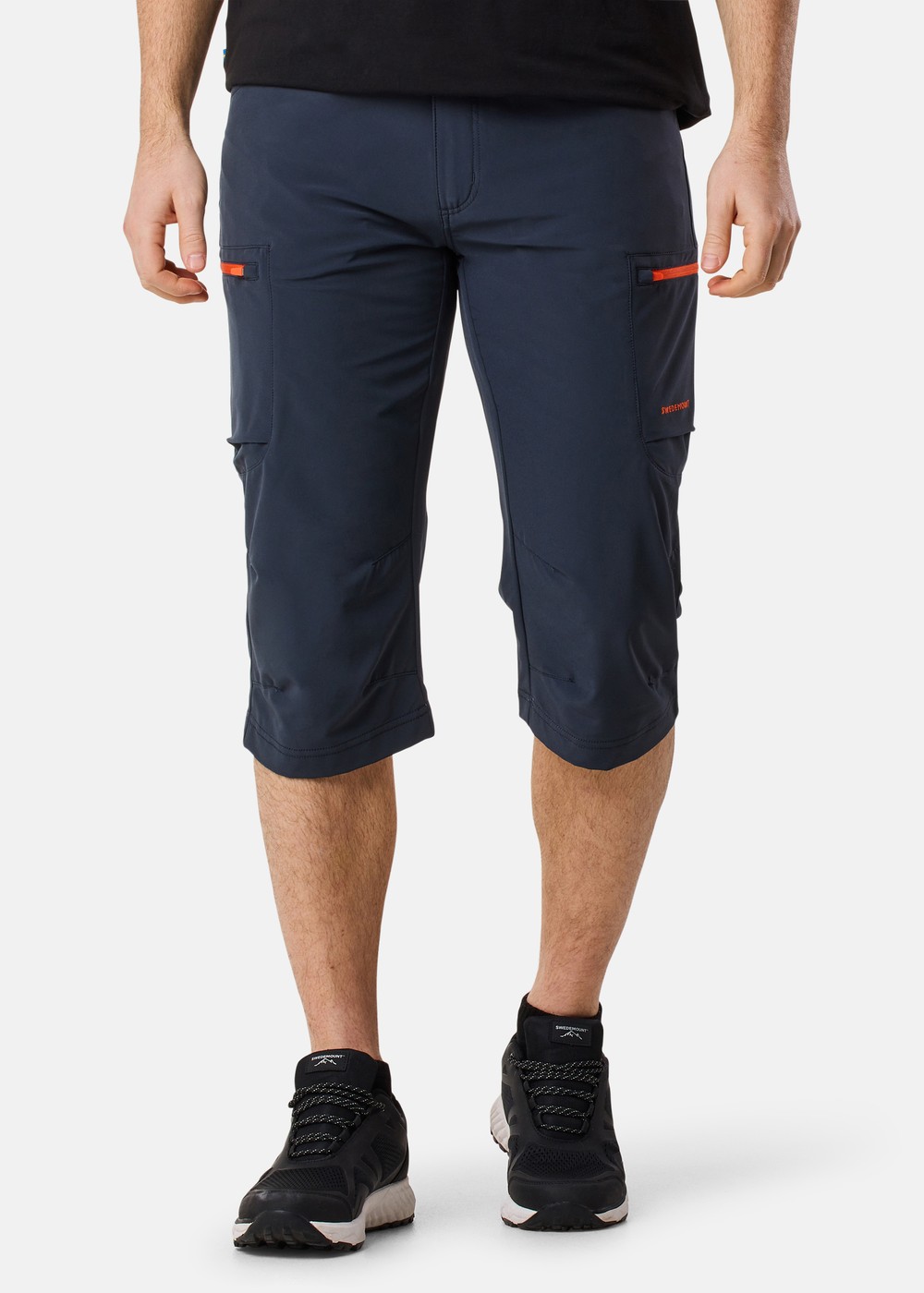 Glittertind 3/4 Pants, Charcoal/L.T Orange, 3xl, Vandringsbyxor | Herr - Kläder - Byxor - Vandringsbyxor | Padelspecialisterna
