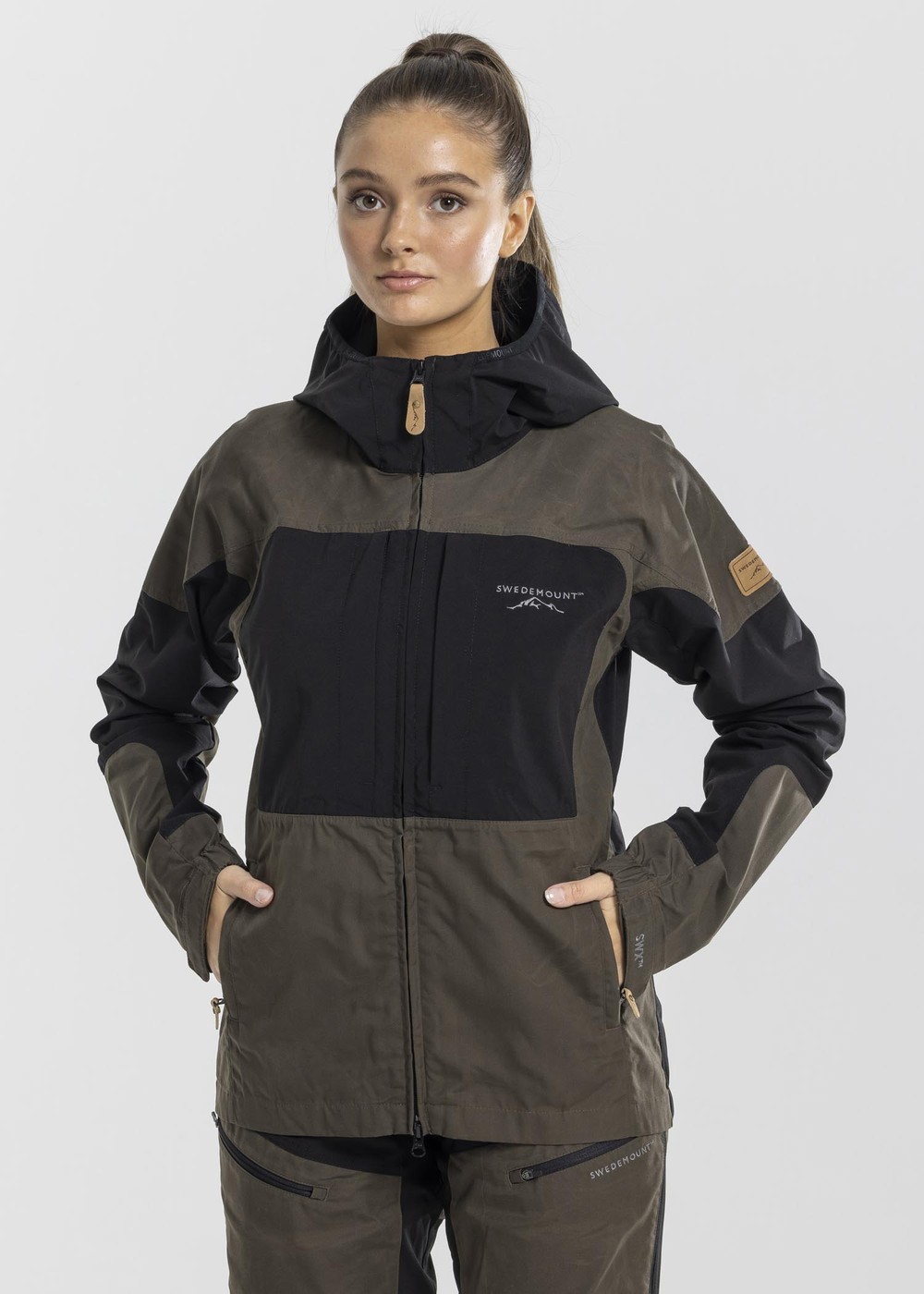 Nordkap Stretch Jacket W, Olive/Black, 34, Jackor | Dam - Aktivitet - Outdoorkläder - Jackor | Padelspecialisterna