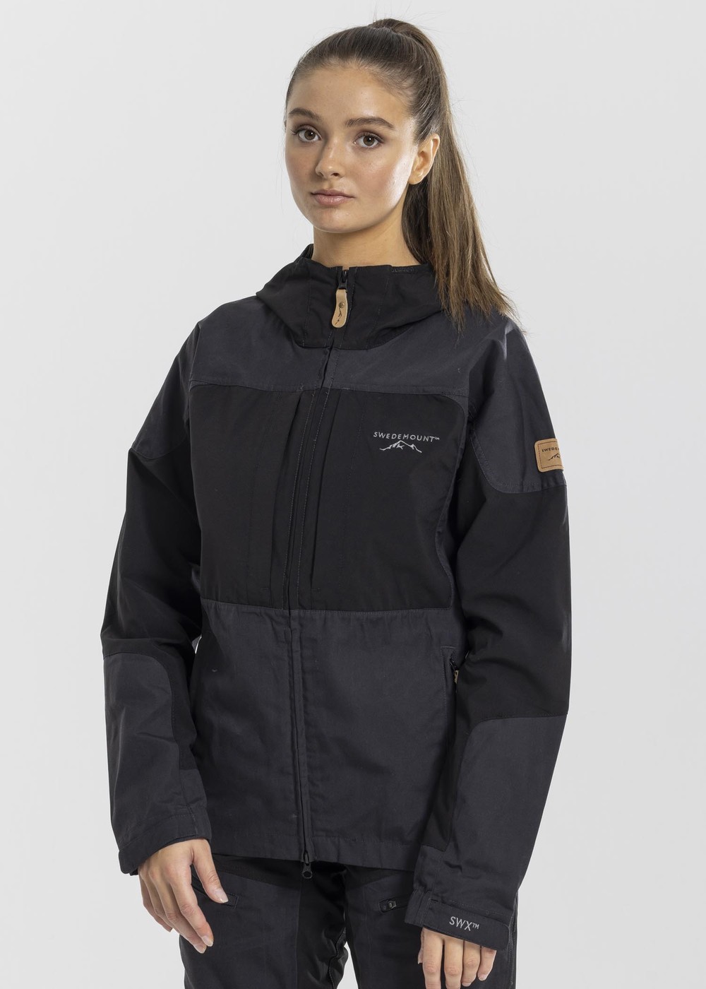 Nordkap Stretch Jacket W, Charcoal/Black, 38, Jackor | Dam - Aktivitet - Outdoorkläder - Jackor | Padelspecialisterna