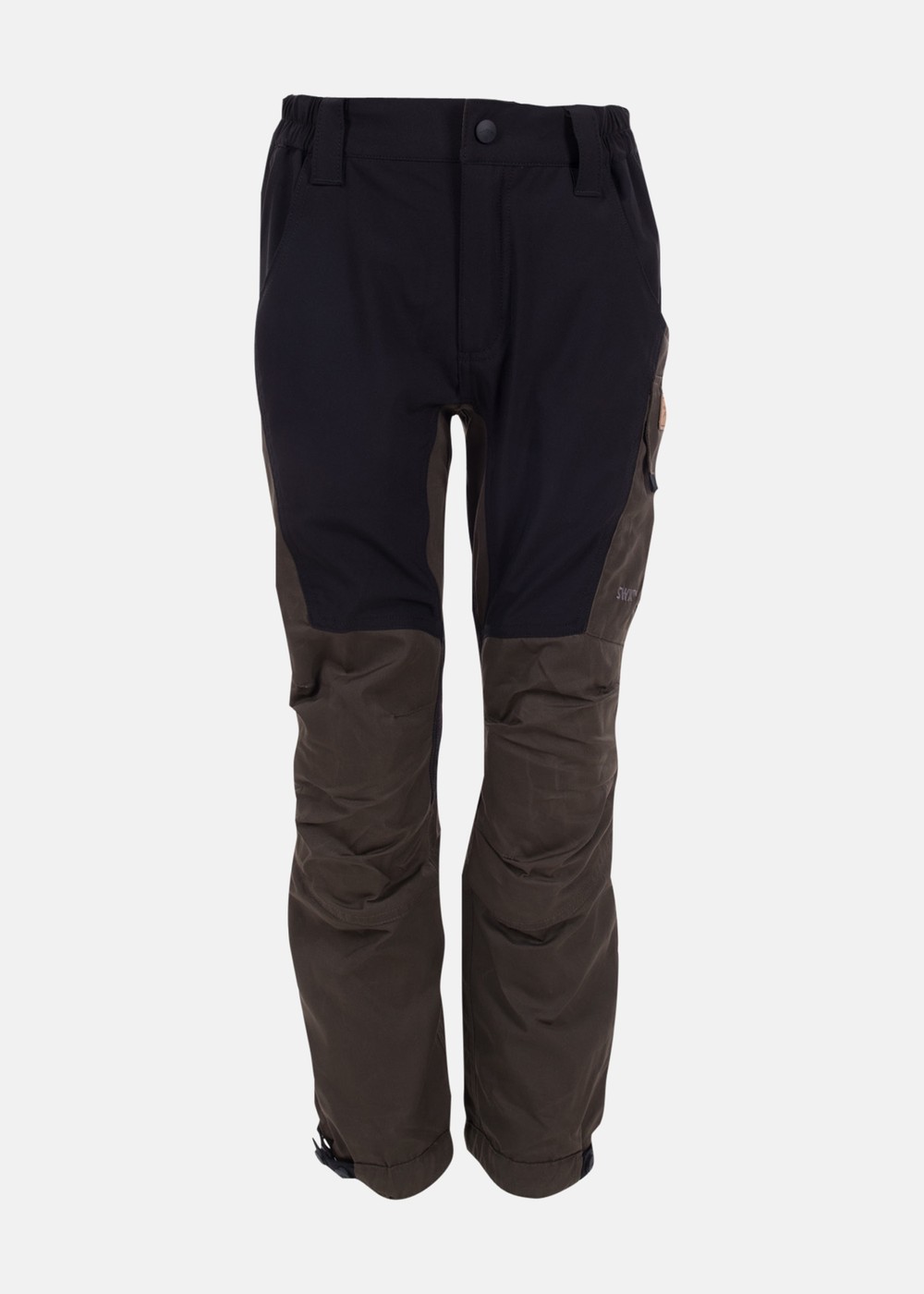 Nordkap Stretch Pants Jr, Olive/Black, 130, Vandringsbyxor | Sport & aktivitet - Friluftsliv - Vandringskläder - Vandringsbyxor | Padelspecialisterna