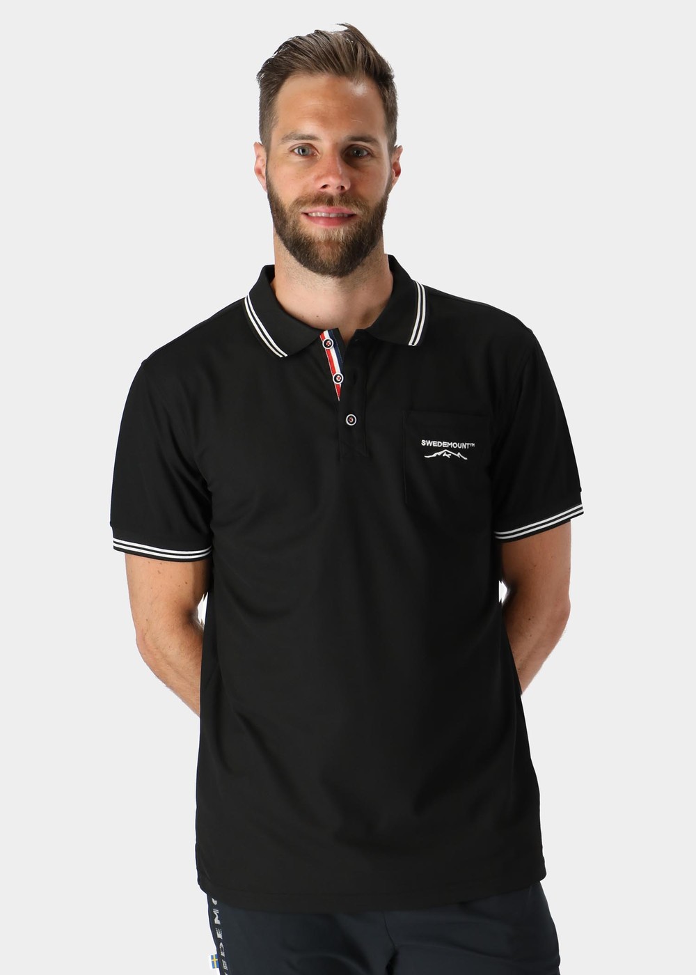 Glittertind Piké, Black, S, Golfpikéer | Sport & aktivitet - Sporter - Golf - Golfpikéer | Padelspecialisterna