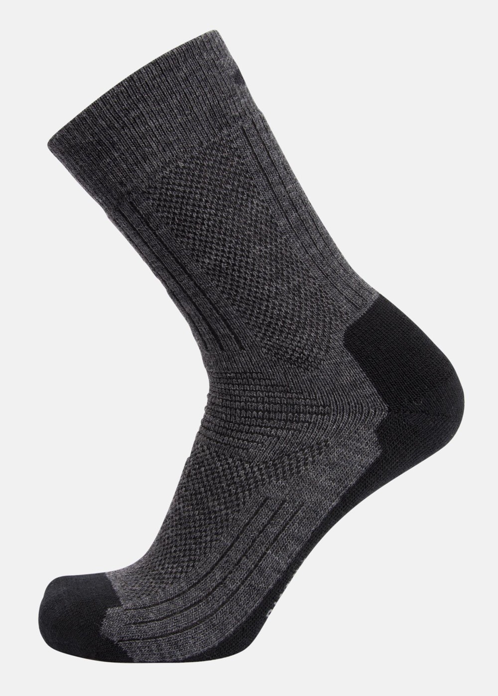 Rav Aktiv Sock, Charcoal Melange/Black, 34-36, Vandringsstrumpor | Herr - Kläder - Strumpor - Vandringsstrumpor | Padelspecialisterna