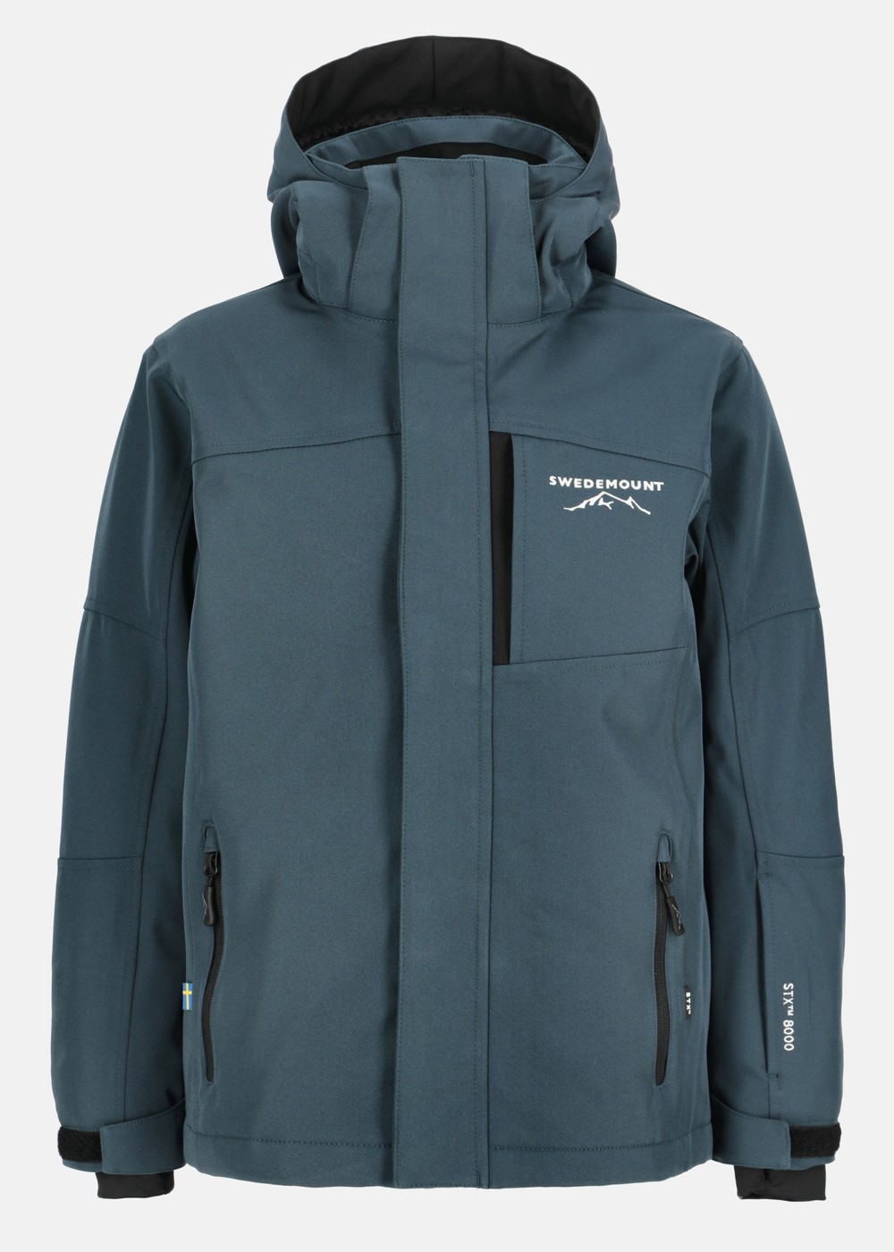 St. Anton Jacket Jr, Dk. Steel Green/Black, 140, Skidjackor | Junior - Kläder - Jackor - Skidjackor | Padelspecialisterna