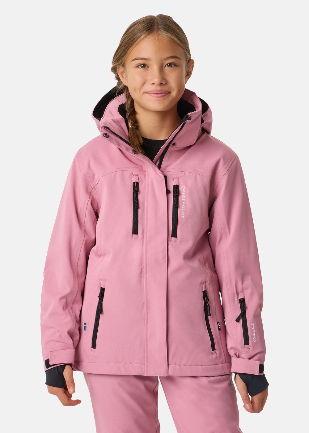 Cervinia Jacket Jr, Dark Rose/Black, 176, Skidjackor | Sport & aktivitet - Sporter - Alpin skidåkning - Skidjackor | Padelspecialisterna