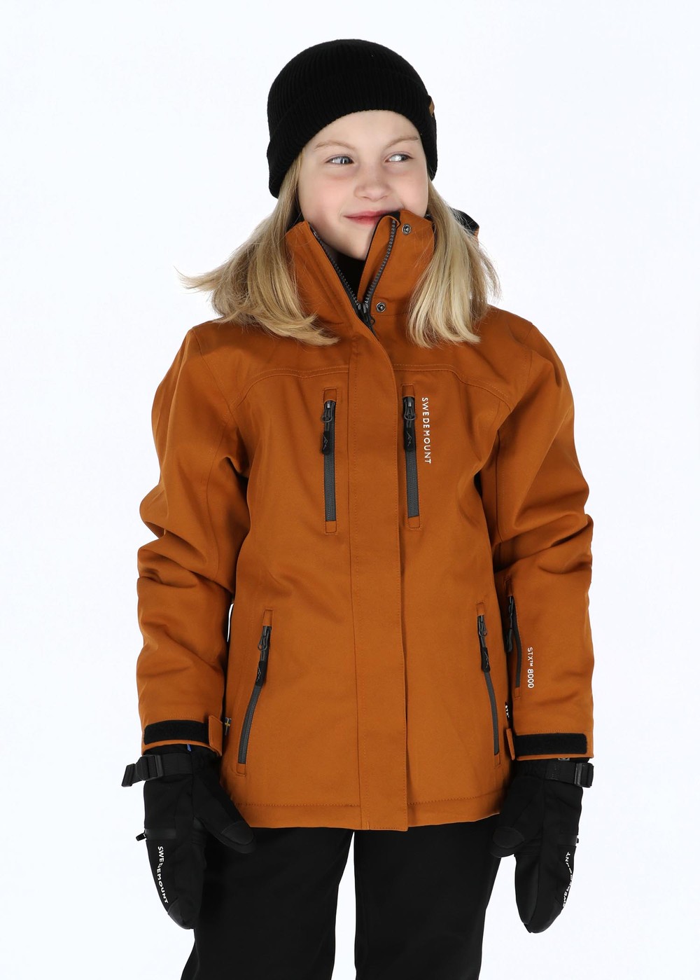 Cervinia Jacket Jr, Sugar Almond/Charcoal Melange, 152, Skidjackor | Sport & aktivitet - Sporter - Alpin skidåkning - Skidjackor | Padelspecialisterna