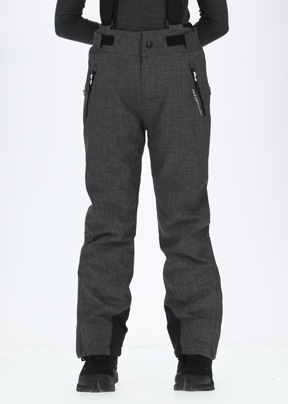Ski Pants Jr, Charcoal Melange, 140, Skidbyxor | Sport & aktivitet - Sporter - Alpin skidåkning - Skidbyxor | Padelspecialisterna