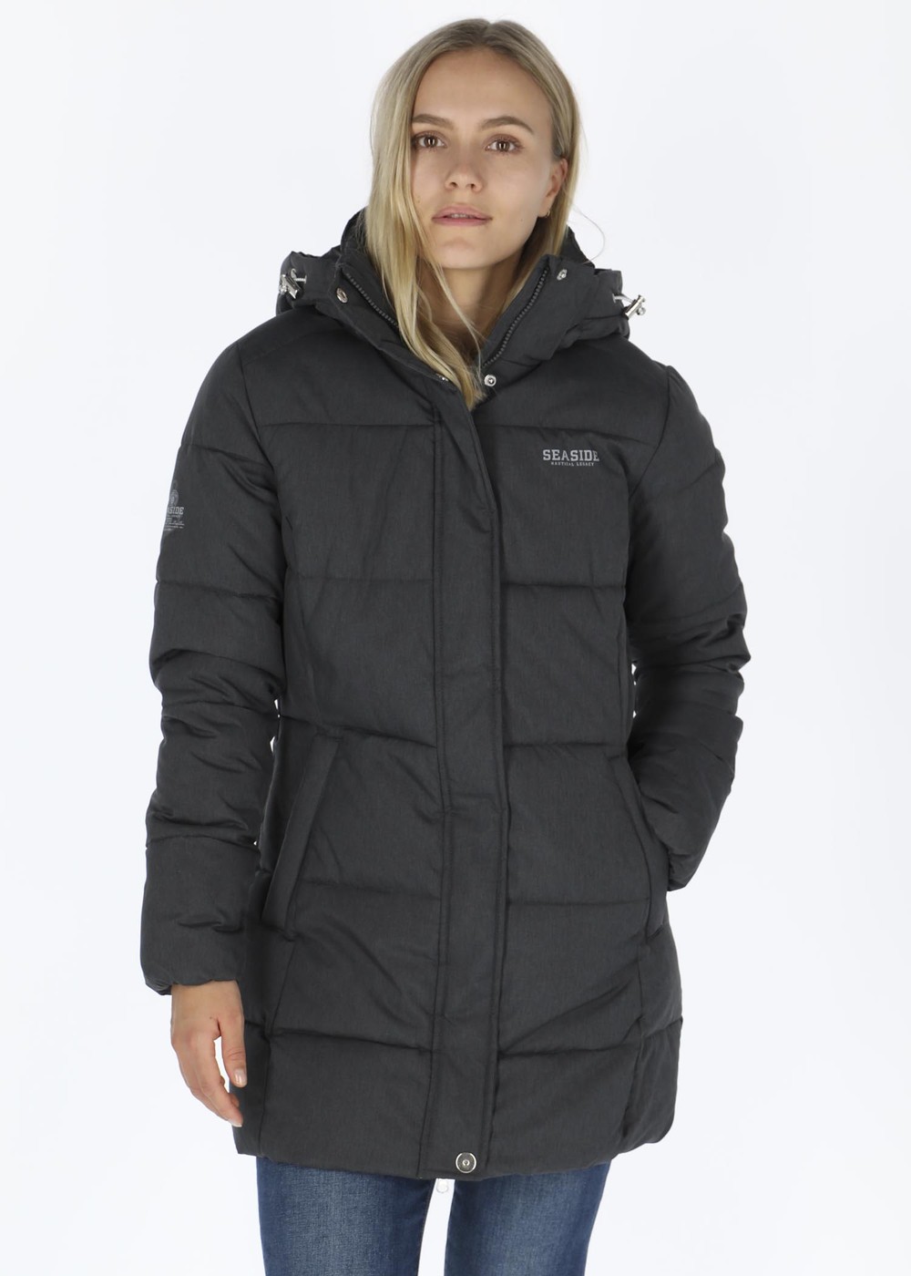 Long Island W, Charcoal Melange, 46, Vinterjackor | Dam - Kläder - Jackor - Vinterjackor | Padelspecialisterna