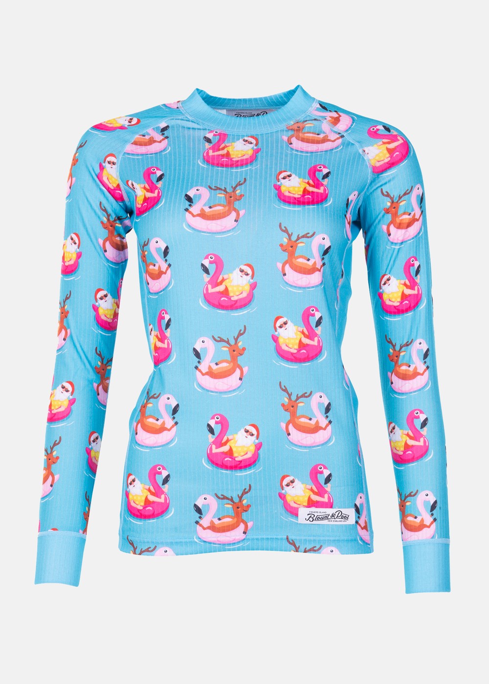 Crewneck L/S Baselayer W, Pool Party, 42, Underställströjor | Dam - Kläder - Underställ - Underställströjor | Padelspecialisterna